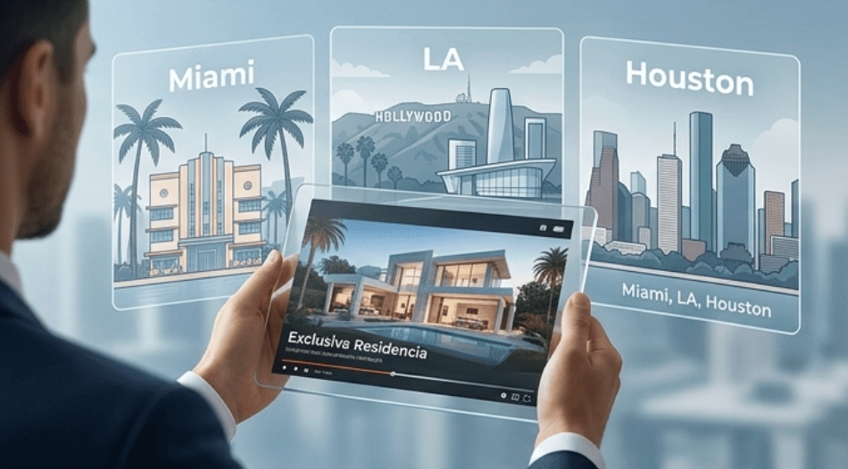Why Home Sellers in Miami, LA, and Houston Need Spanish Listing Videos