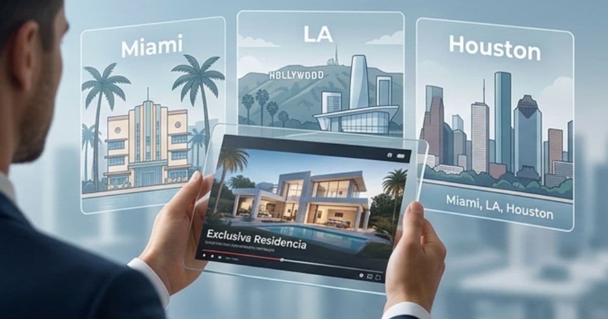 Why Home Sellers in Miami, LA, and Houston Need Spanish Listing Videos