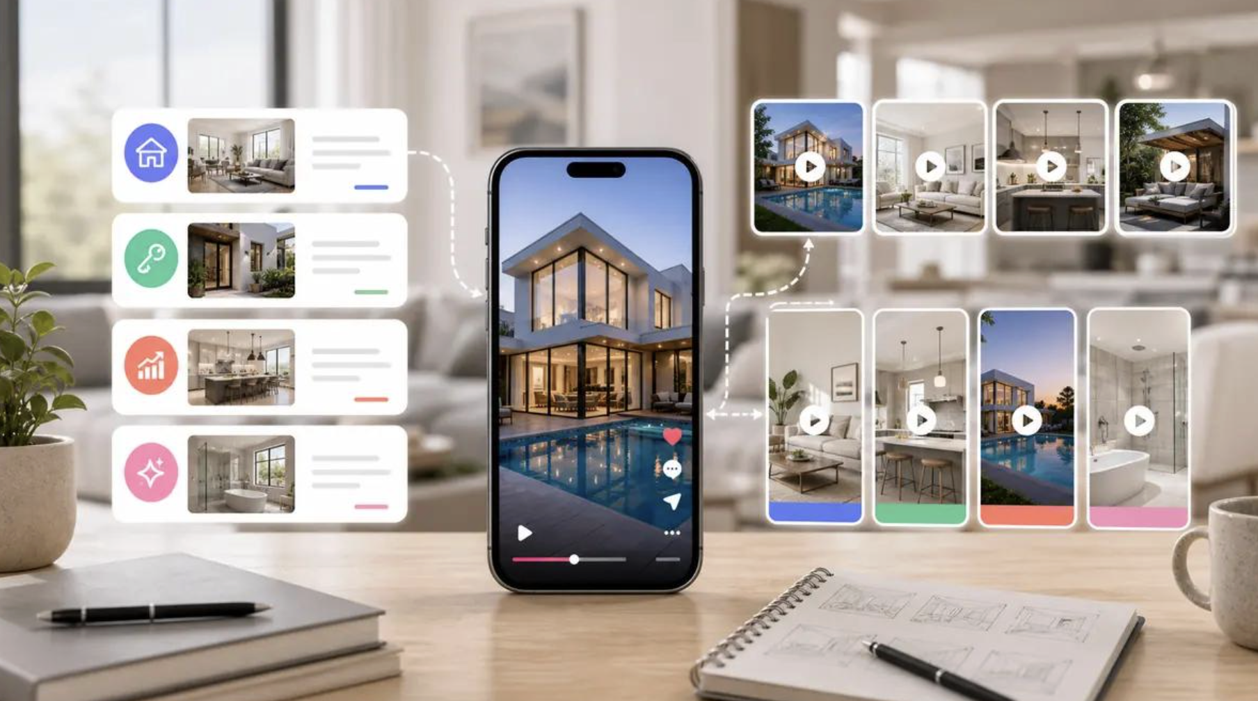 Best Video Formats for Real Estate on Instagram, TikTok and YouTube